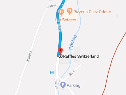 Plan d'acc�s au logement Auberge de Siviez